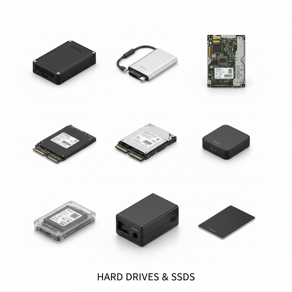 Hard Drives & SSDs