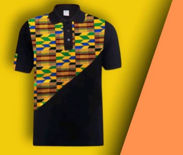 Stylish Men's African Print Shirt -  Casual Top