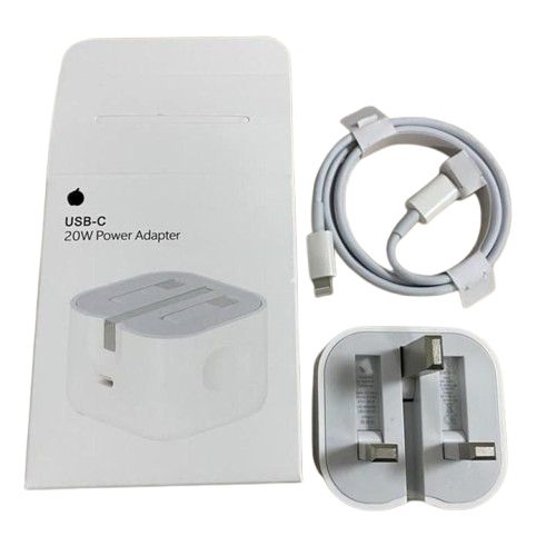 120W USB-C Fast Charger for iPhone | PD Power Adapter + USB-C to Lightning Cable