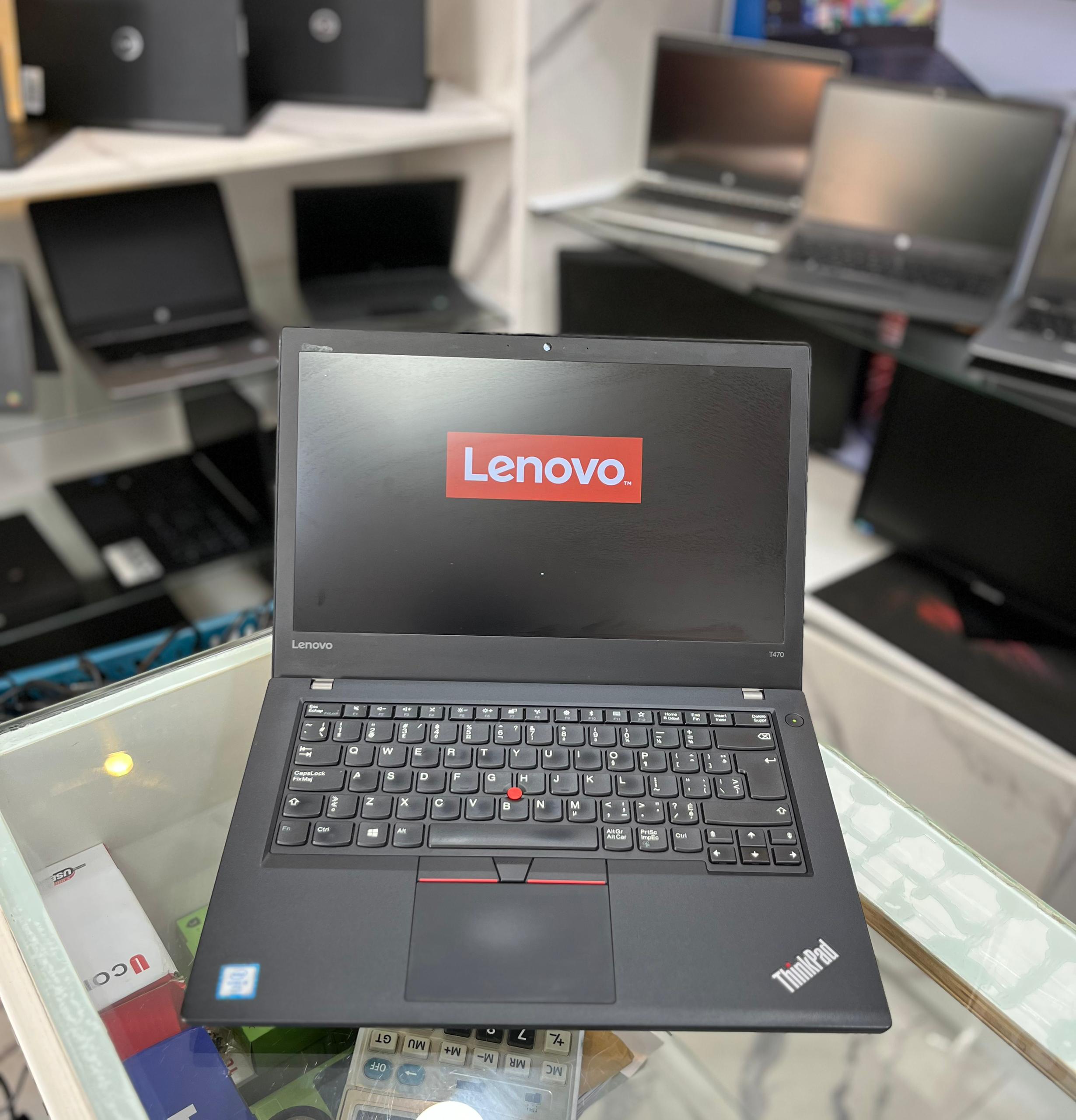 Lenovo ThinkPad T470 Laptop – Intel Core i5 6th Gen, 8GB RAM, 256GB SSD, 14" Full HD, Business Lapto