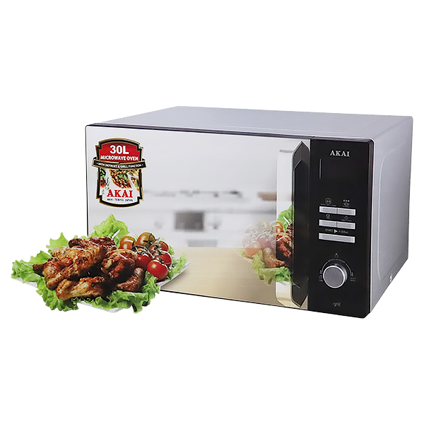 AKAI MICROWAVE OVEN WITH GRILL 30L MW074A-030MS