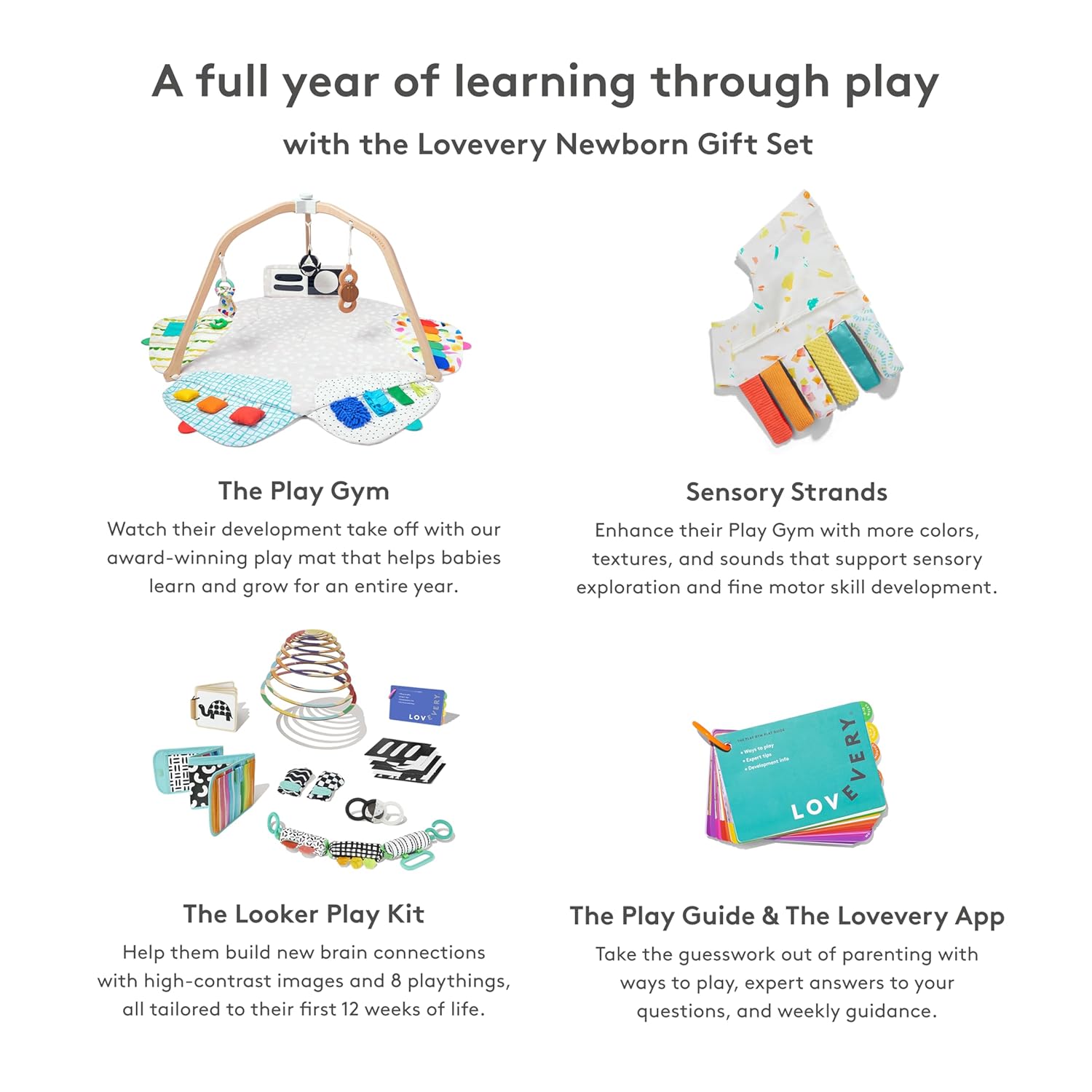 Lovevery Senser Kit Play Kits Sensory Toys 5-6 Month