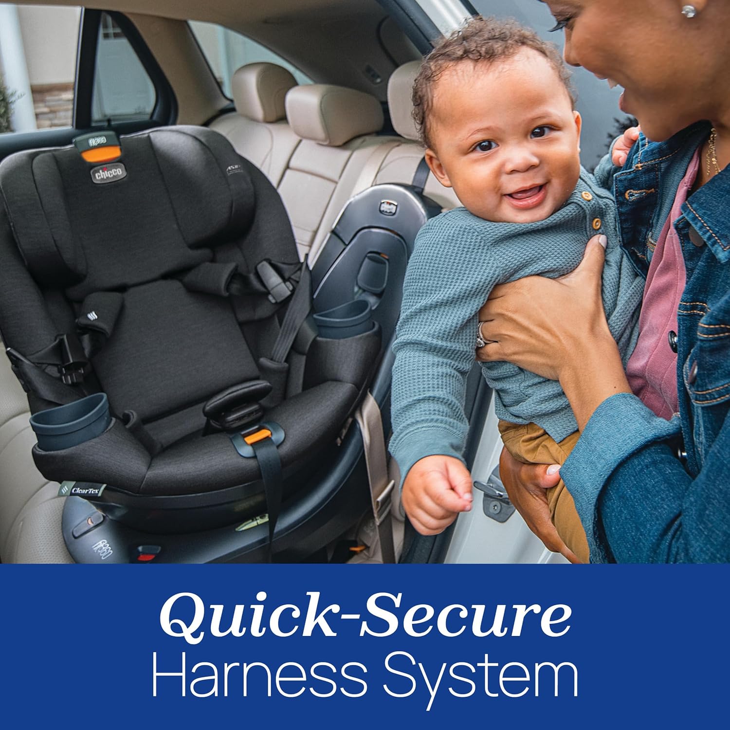 Chicco Fit360 Cleartex Rotating Convertible Car Seat