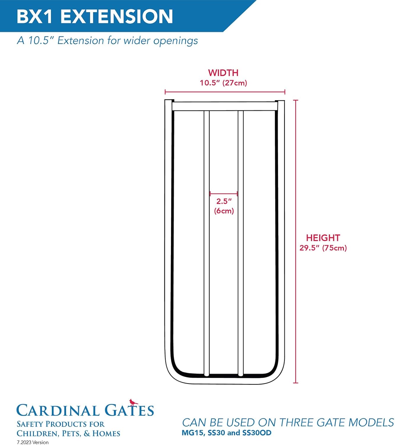 Cardinal Gates Stairway Special Safety Gate