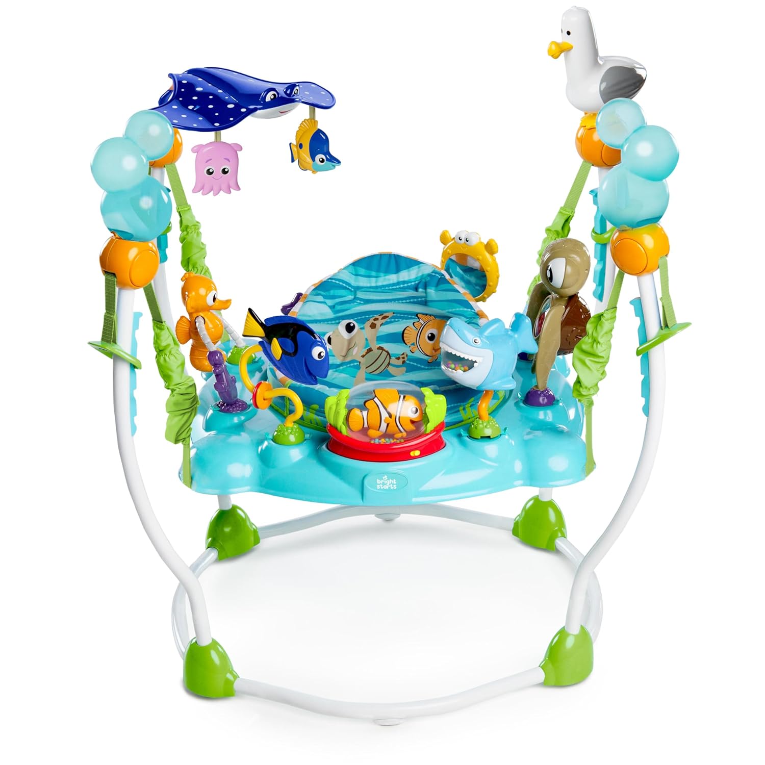 Bright Starts Playful Paradise Vibrating Baby Bouncer