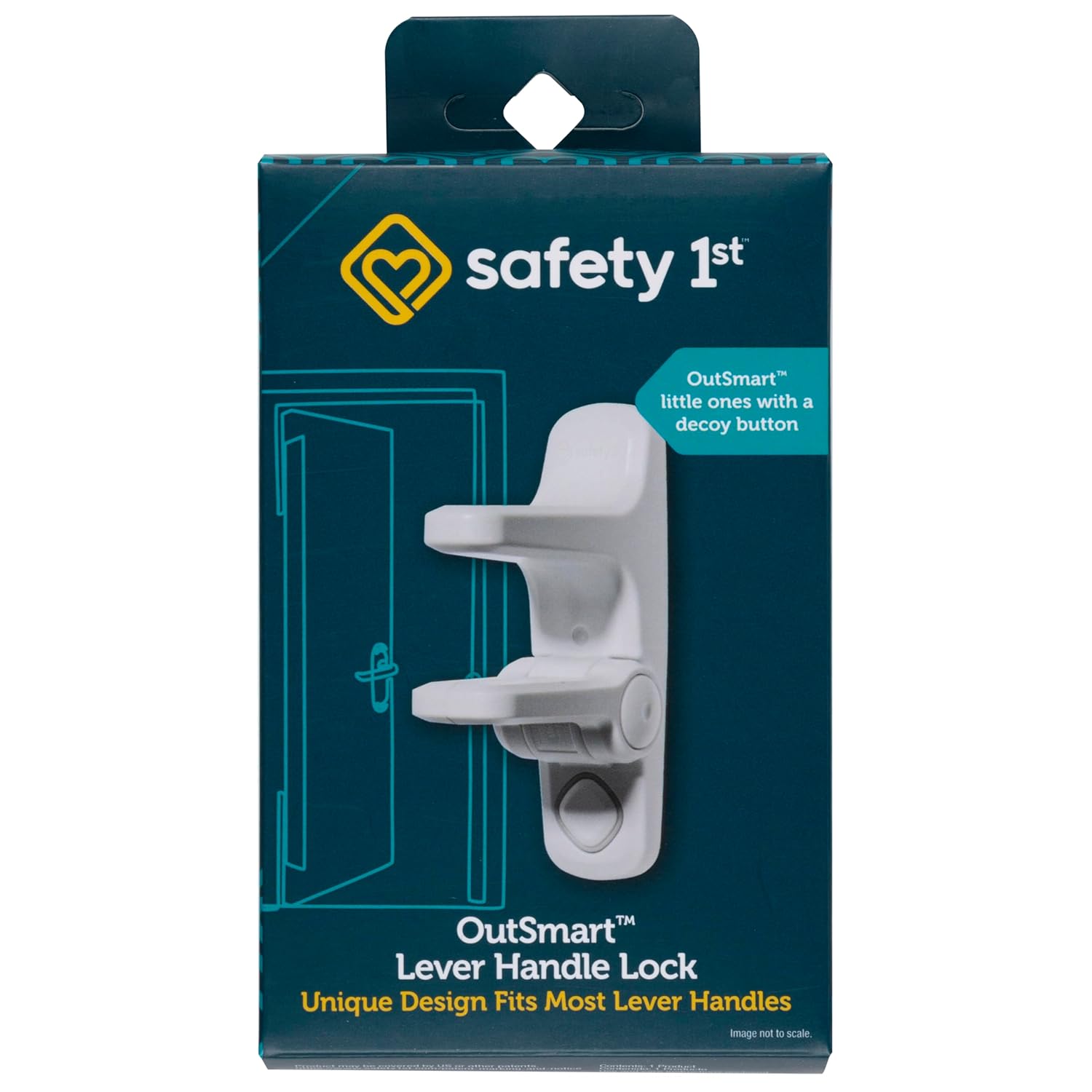Safety 1St Outsmart Lever Handle Lock Baby Proofing