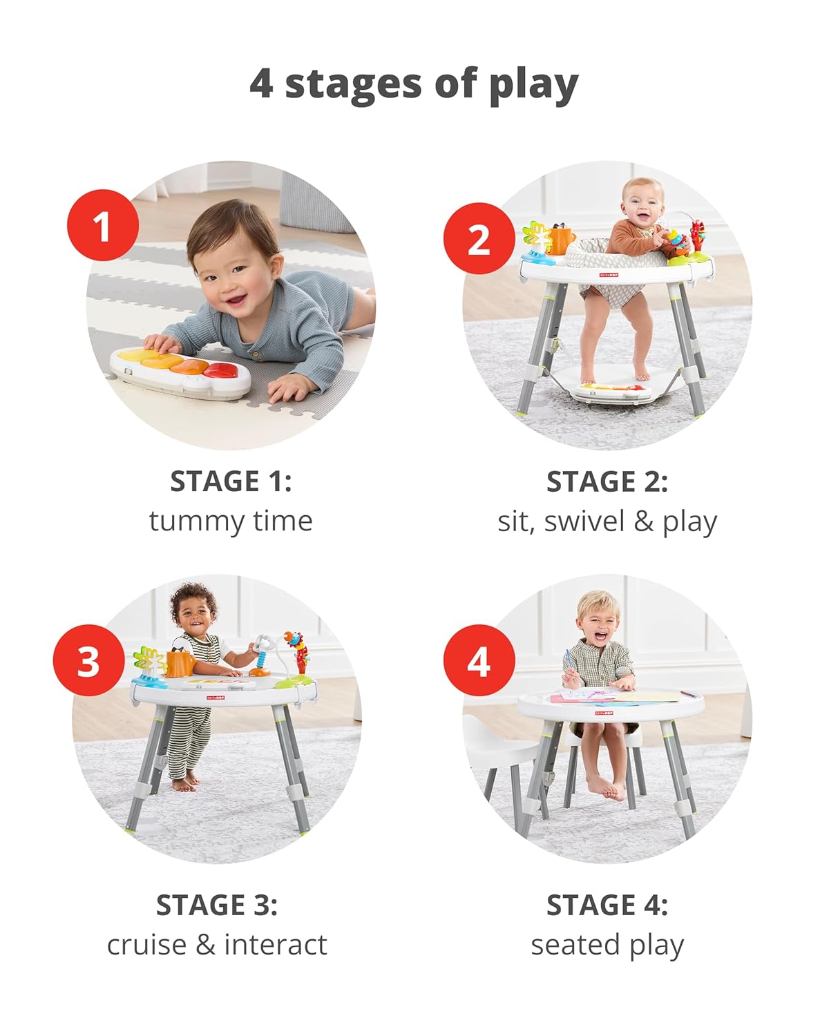 Skip Hop Baby Activity Center Explore More 3-Stage