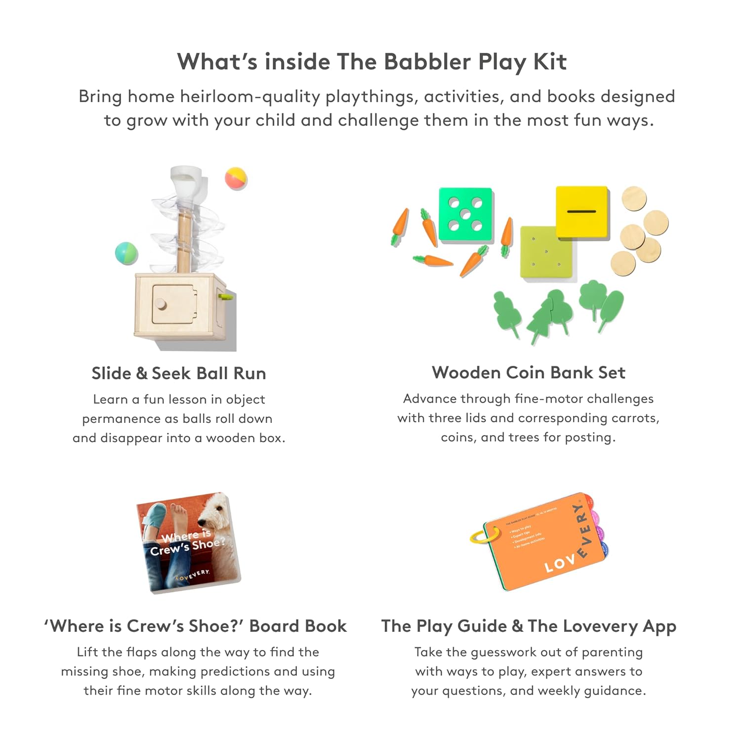 Lovevery The Babbler Play Kit