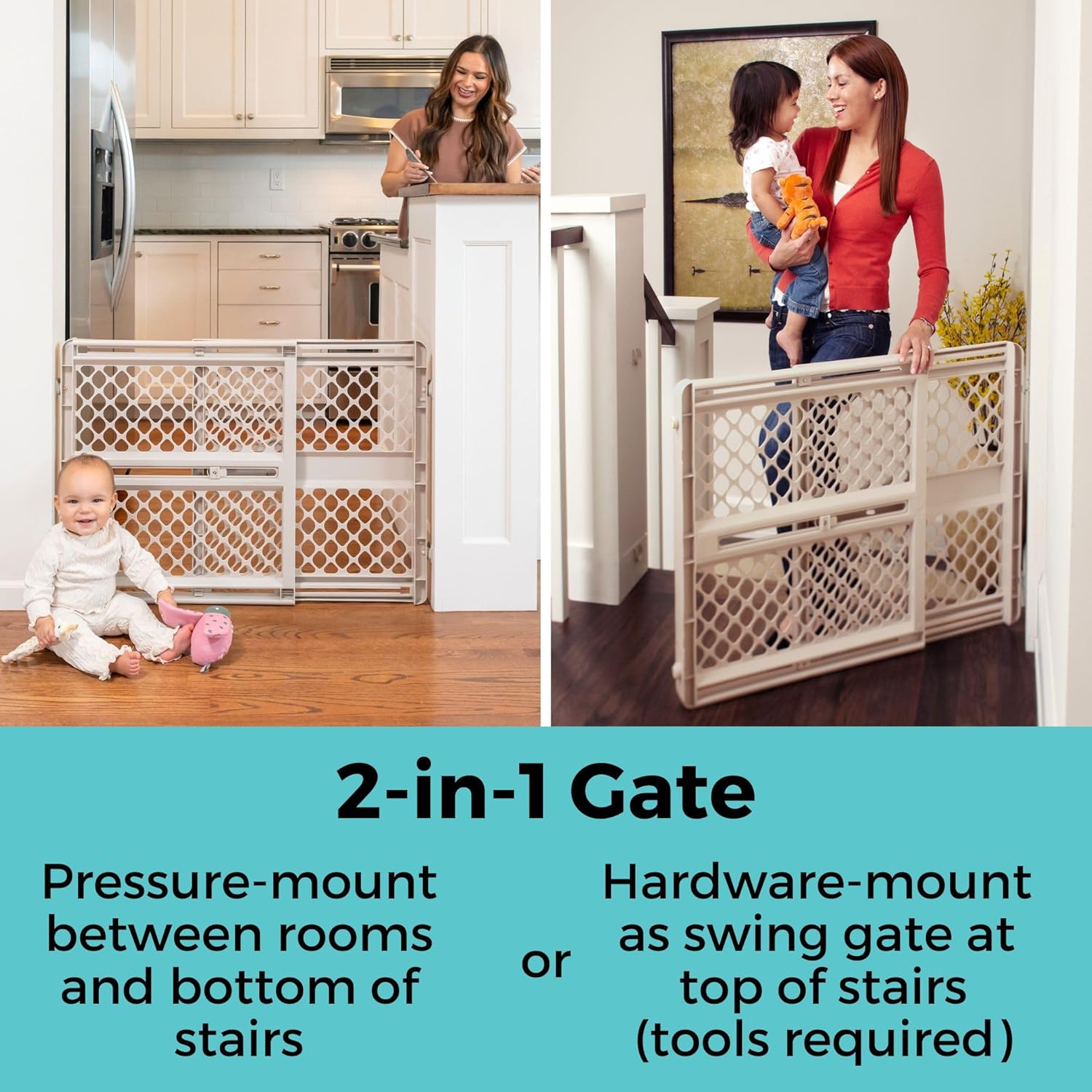 North States Toddleroo Supergate Explorer Safety Gate