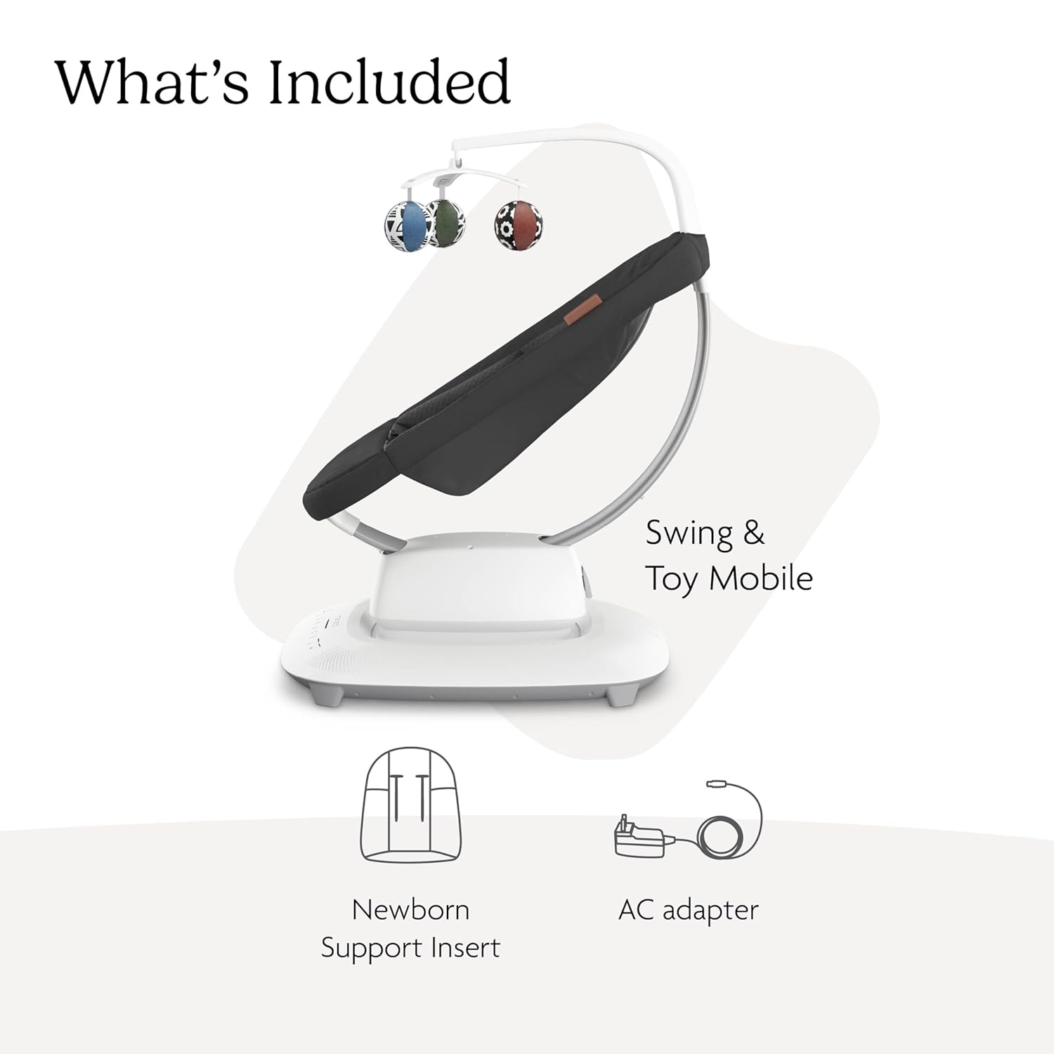 4moms mamaRoo Smart Baby Swing — 5 Unique Motions