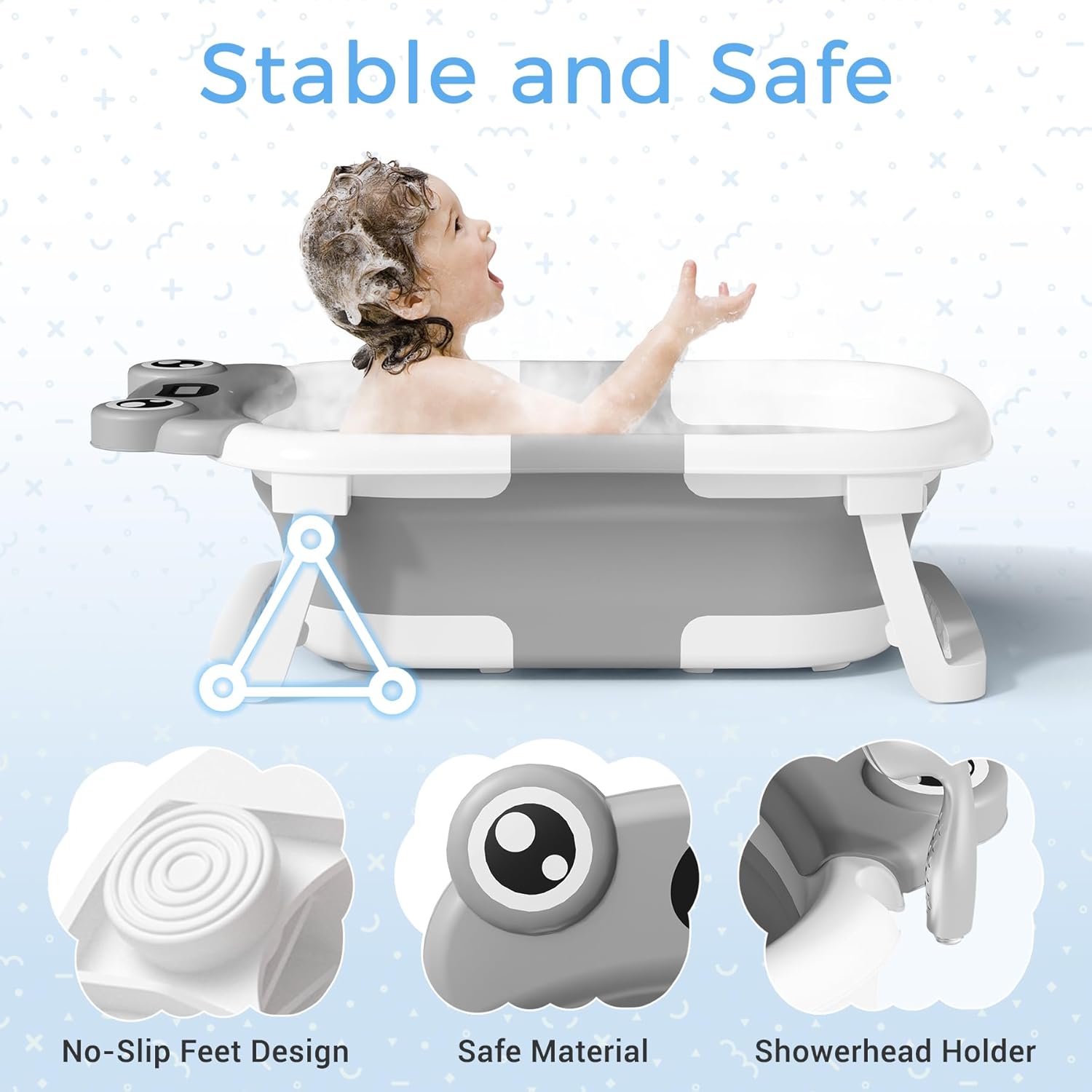 Jool Baby Fold N Store Bathtub Collapsible