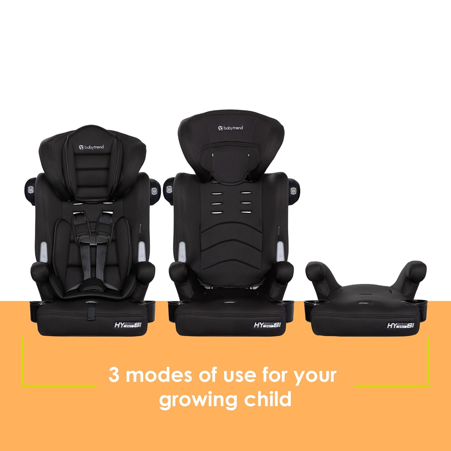 Baby Trend Hybrid Si 3-In-1 Combination Booster Car Seat