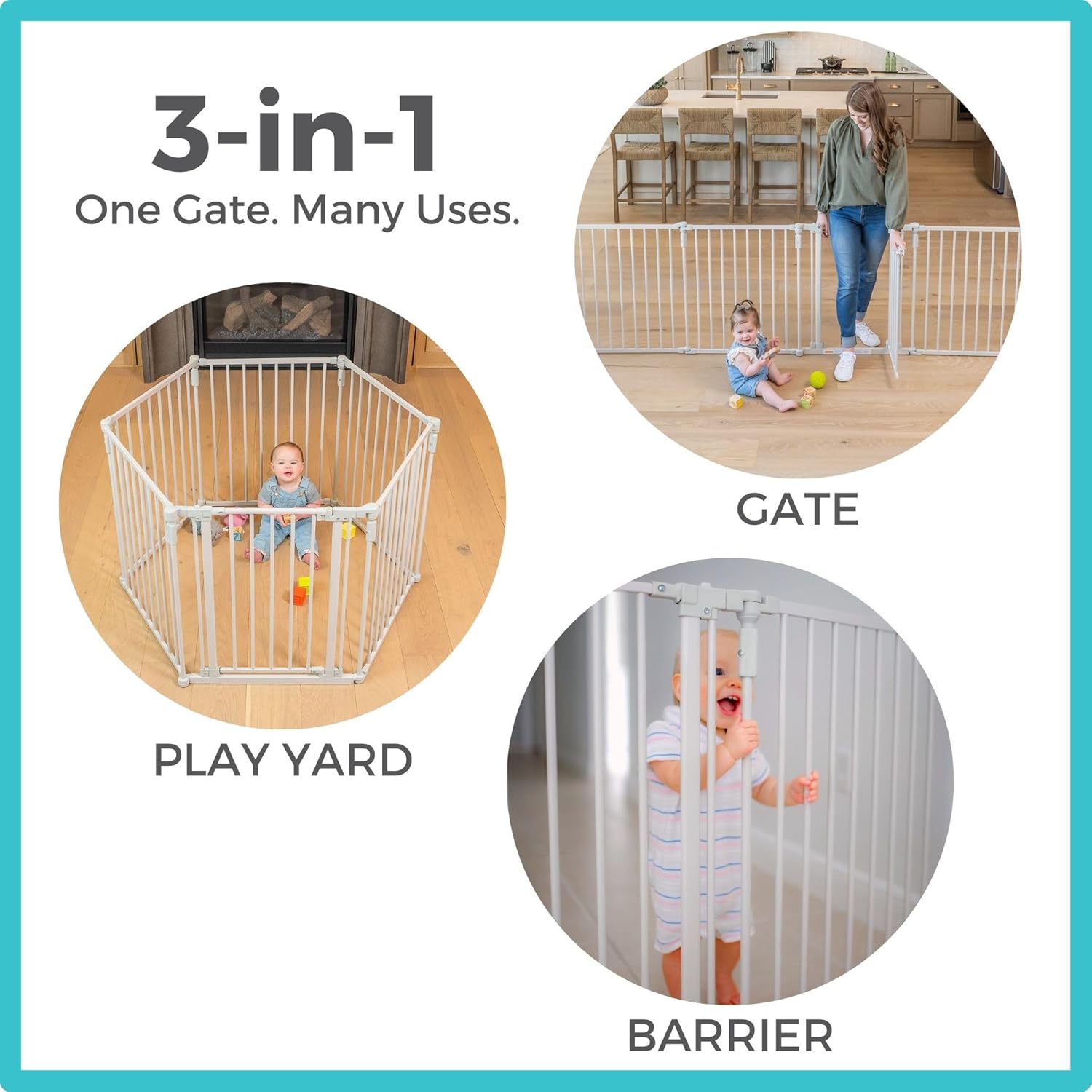 Superyard Safety Gate Toddleroo North States