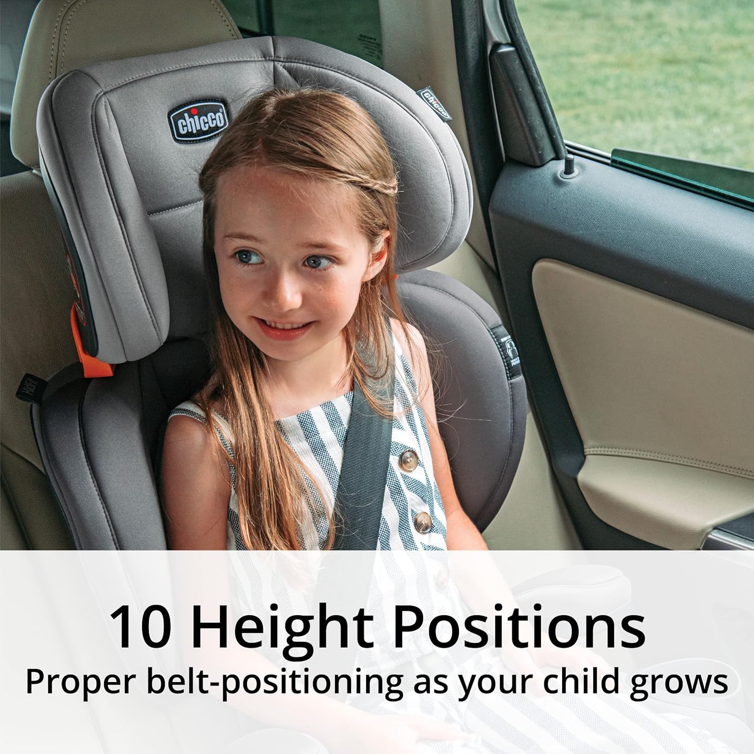 Chicco Kidfit Cleartex Plus 2-In-1 Belt Positioning Booster