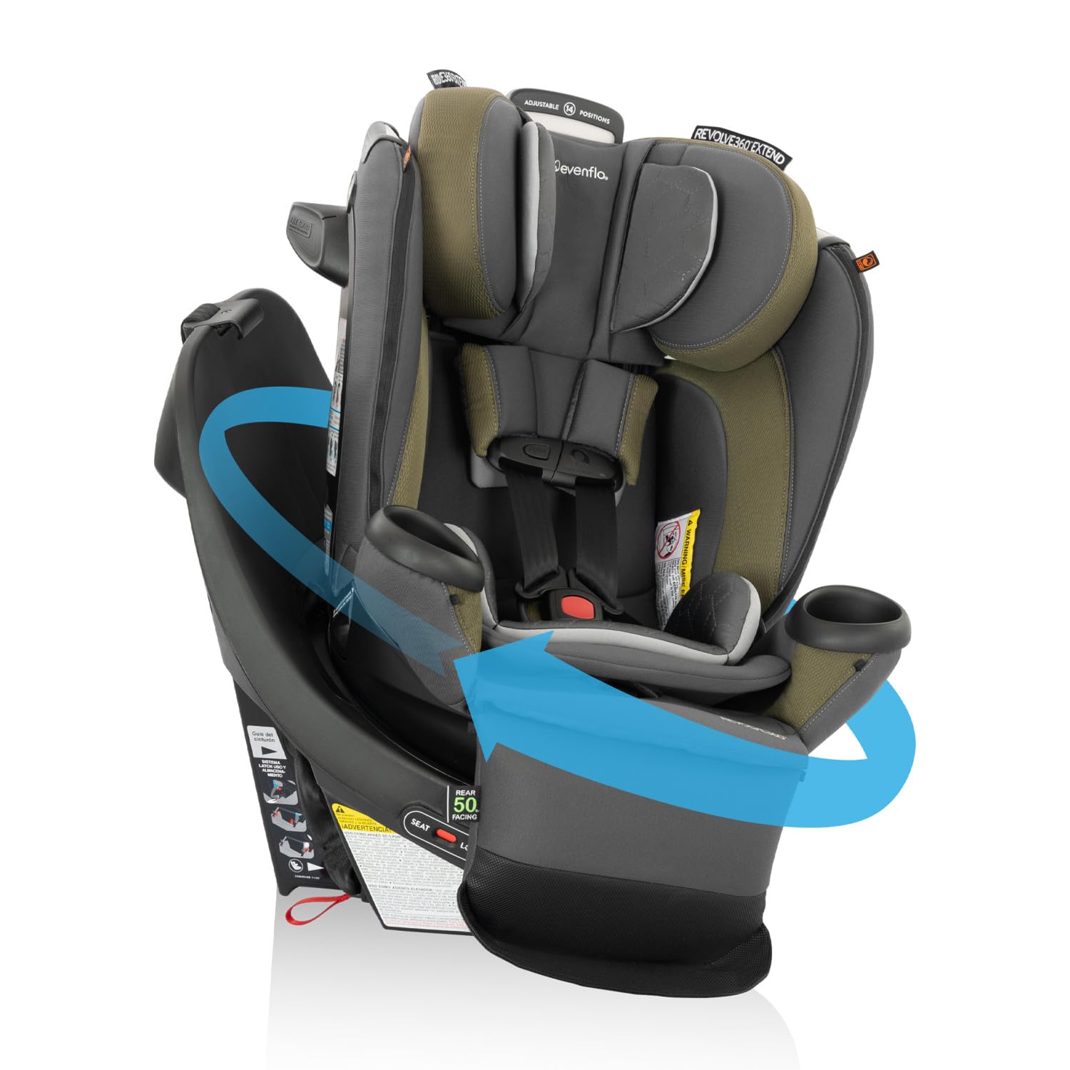 Evenflo Reo By Revolve360 Rotational Convertible Car Seat