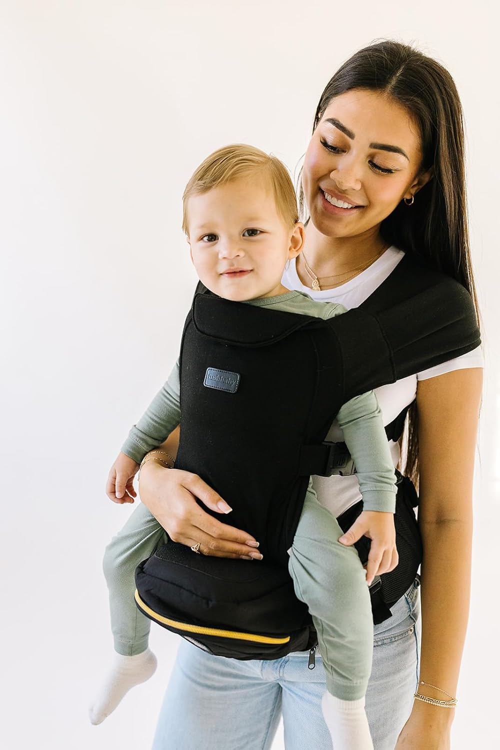 Tushbaby Hip Seat Baby Carrier Hands Free