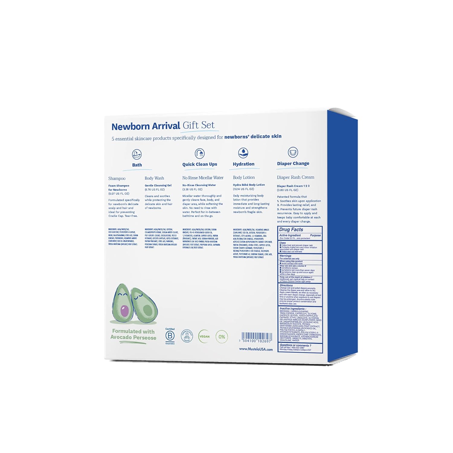 Mustela Welcome Baby Gift Set Skincare