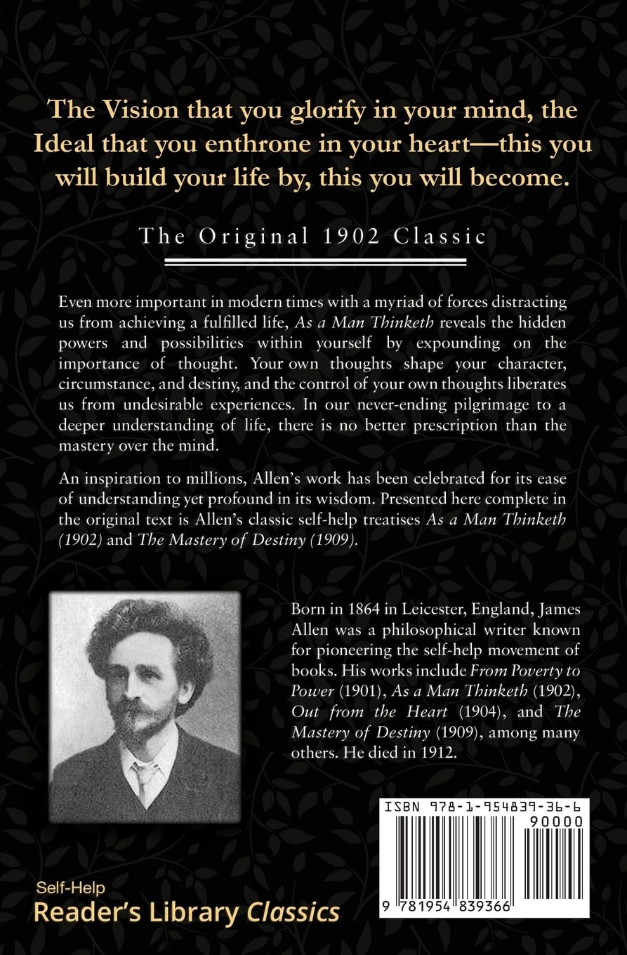 As a Man Thinketh — James Allen (Original 1902 Classic)