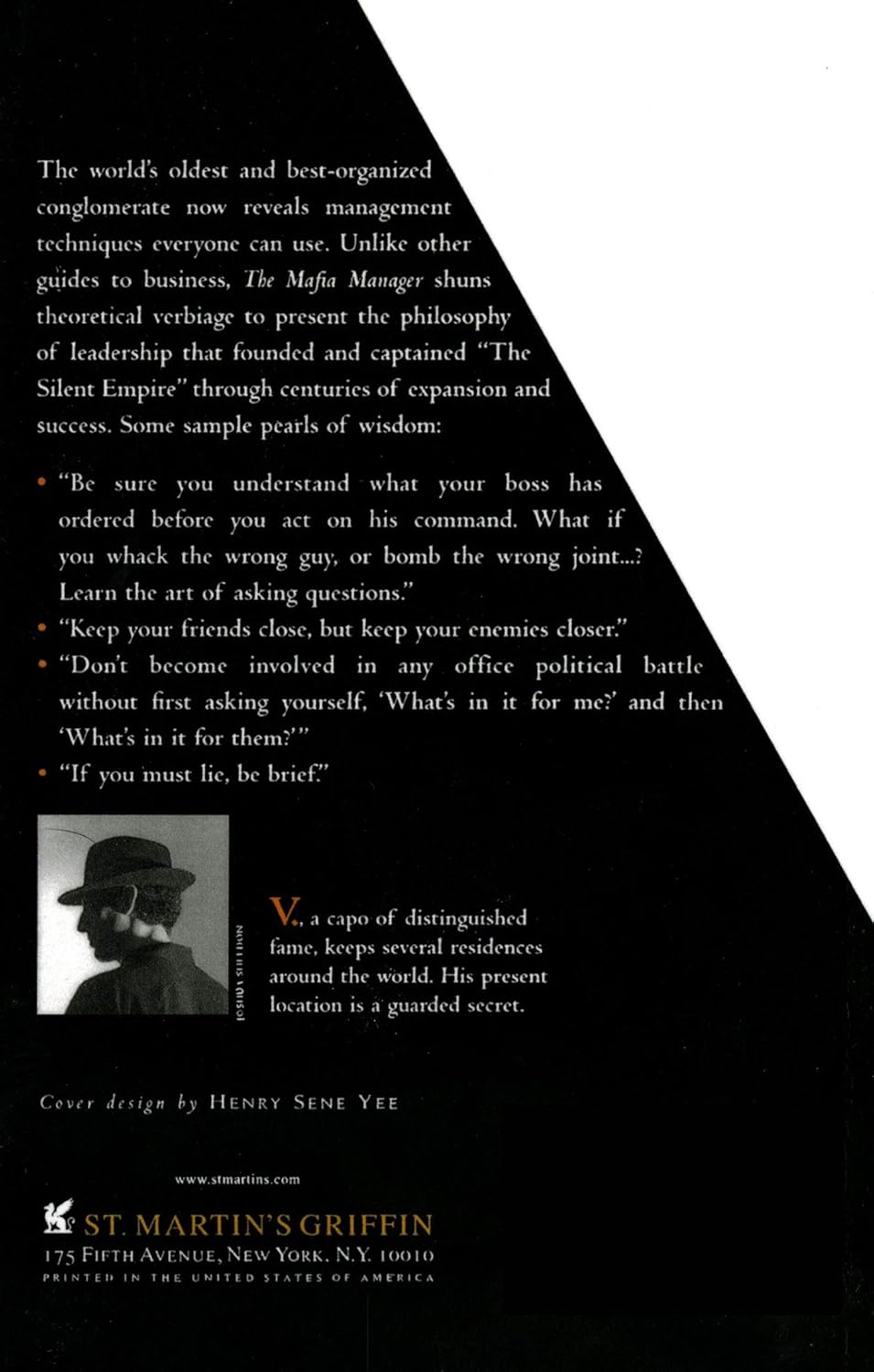 The Mafia Manager Corporate Machiavelli