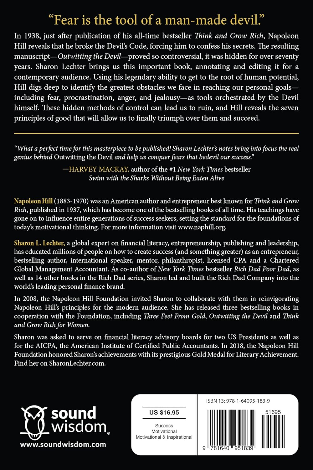 Outwitting The Devil Napoleon Hill