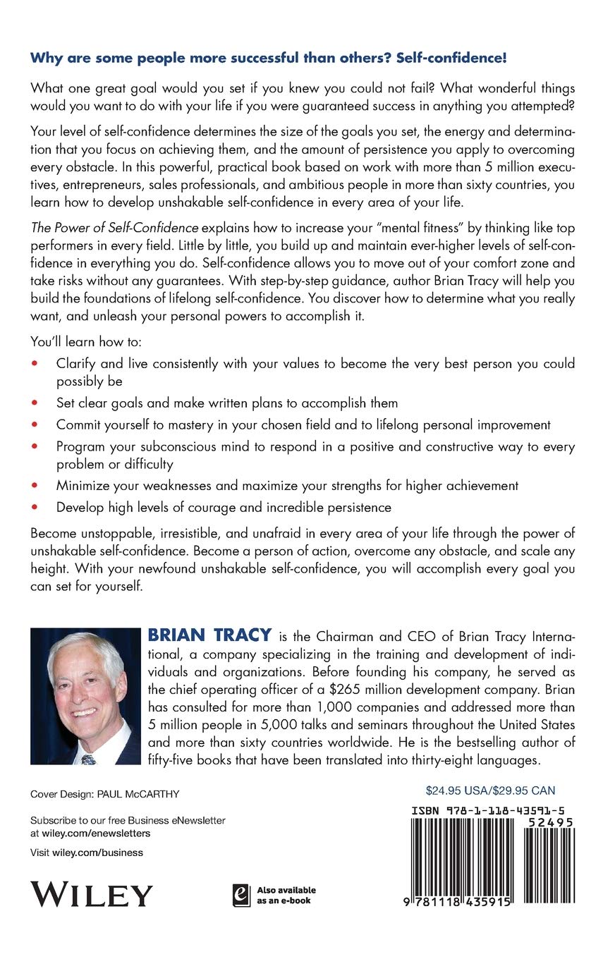 The Power Of Self-Confidence Brian Tracy