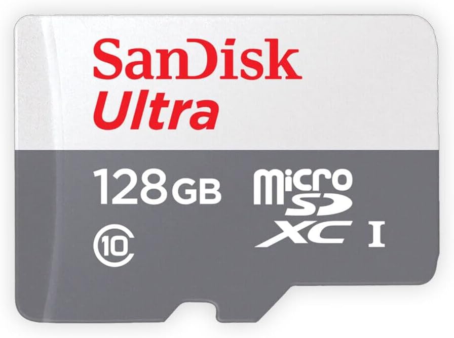 SanDisk Ultra 128GB microSD Card — High-Speed Card for Android & Cameras