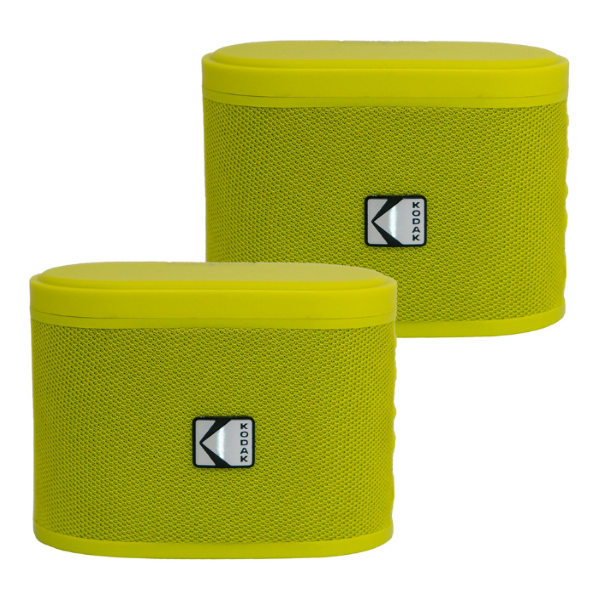 KODAK DUAL WIRELESS STACK SPEAKER SOUNDBRIX (YELI YELLOW)