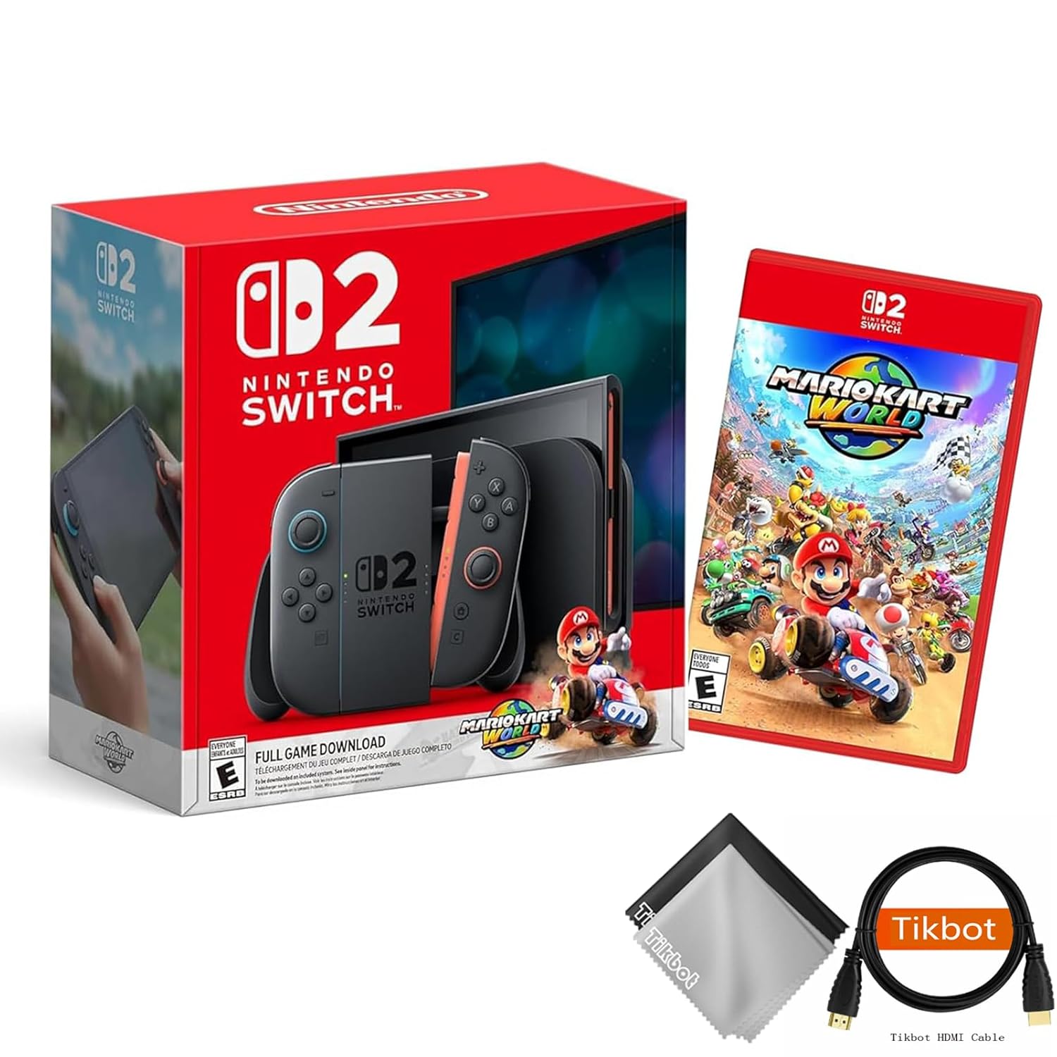 Nintendo Switch 2 with Mario Kart World ā Next-Gen Nintendo Console Bundle