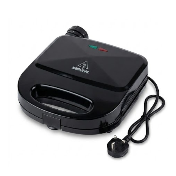 BRUHM SANDWICH MAKER 700W BLACK BSM 700BP