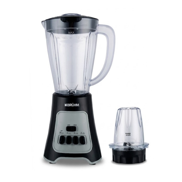 BRUHM BLENDER 1.5L 400W 3 SPEED BLACK/SILVER BBP-15400PPB