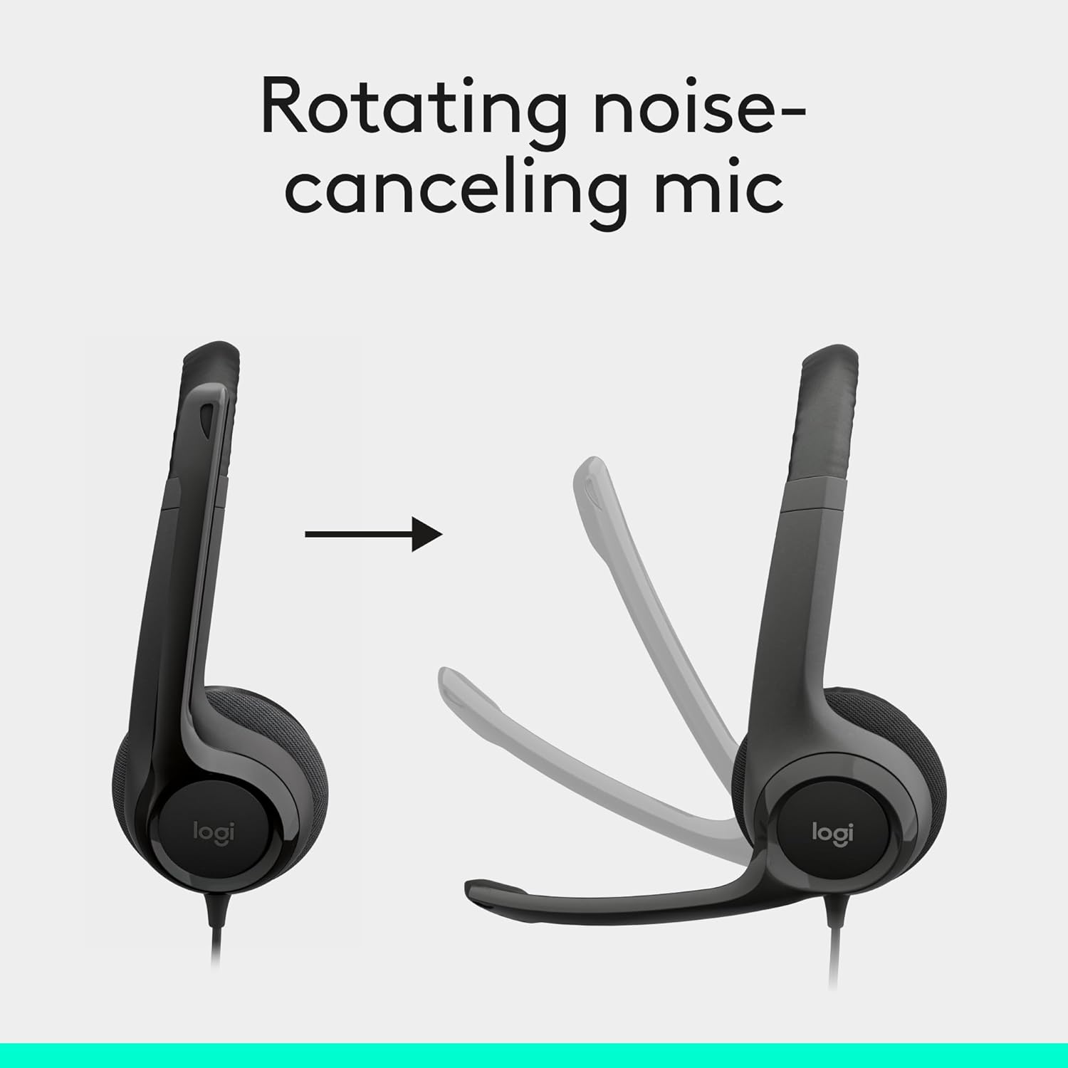 Logitech H390 USB Headset — Clear Audio for Work & Online Calls