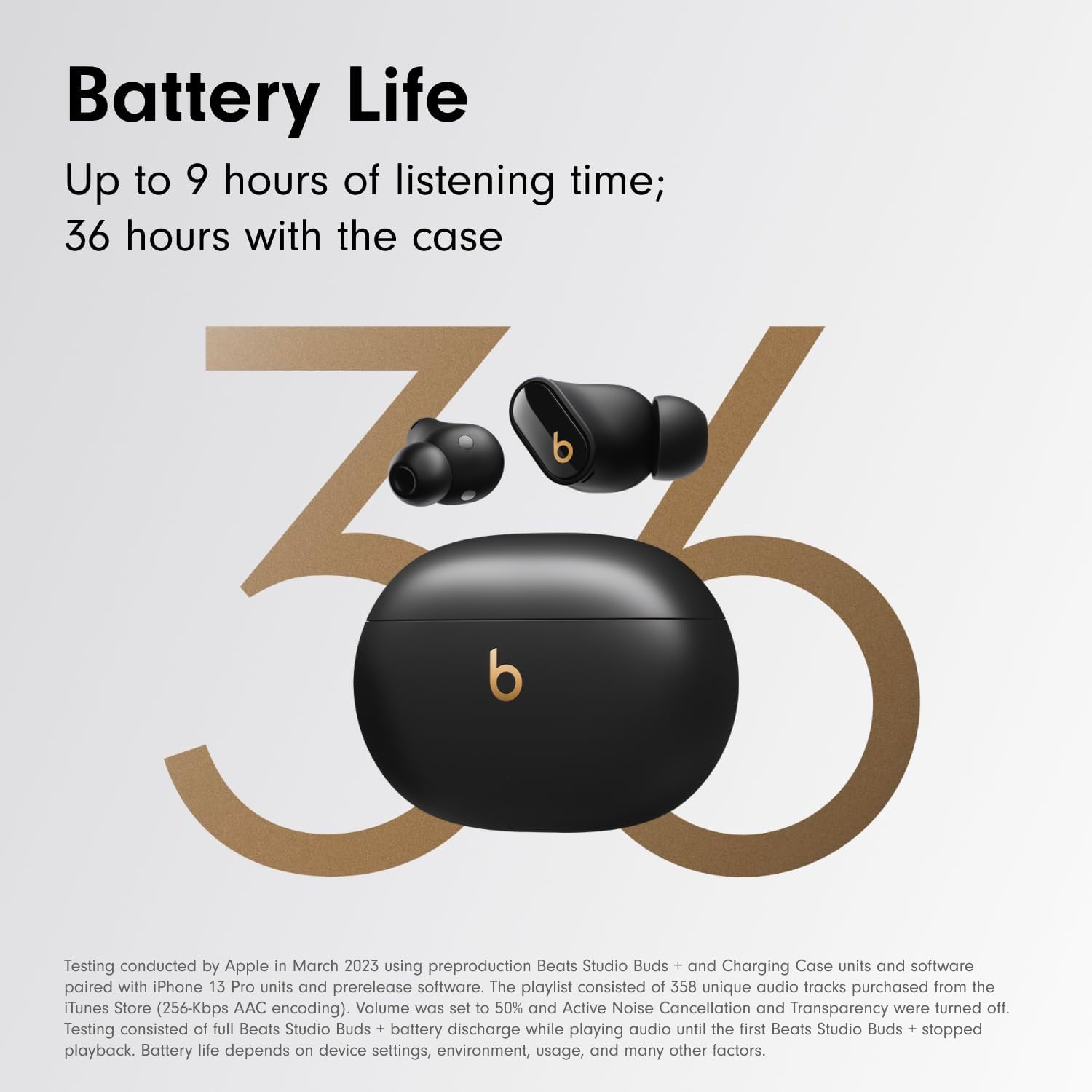 Beats Studio Buds+ — True Wireless Earbuds with Active Noise Cancellation