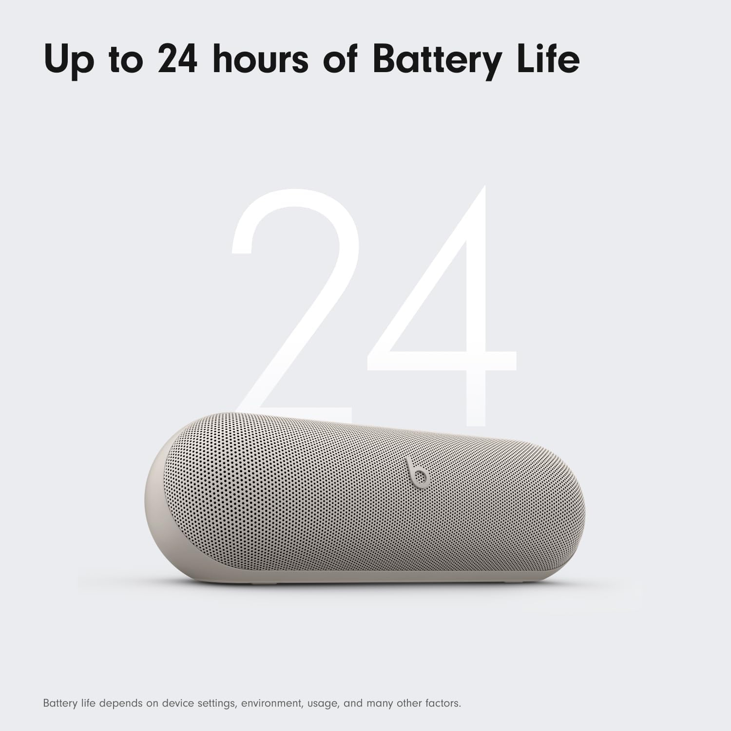 Beats Pill — Portable Bluetooth Speaker with 24-Hour Battery