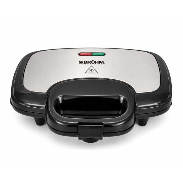 BRUHM SANDWICH MAKER 2SLICE 700W BLACK BSM 700BS