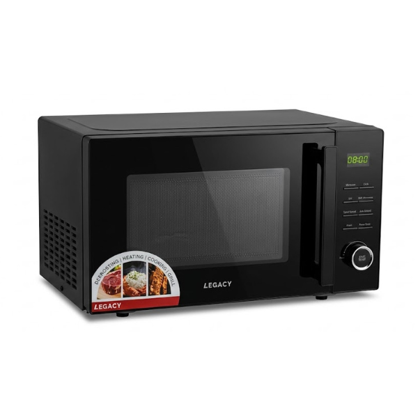 LEGACY MICROWAVE OVEN 25L WITH GRILL BLACK LGY-MVE-25L