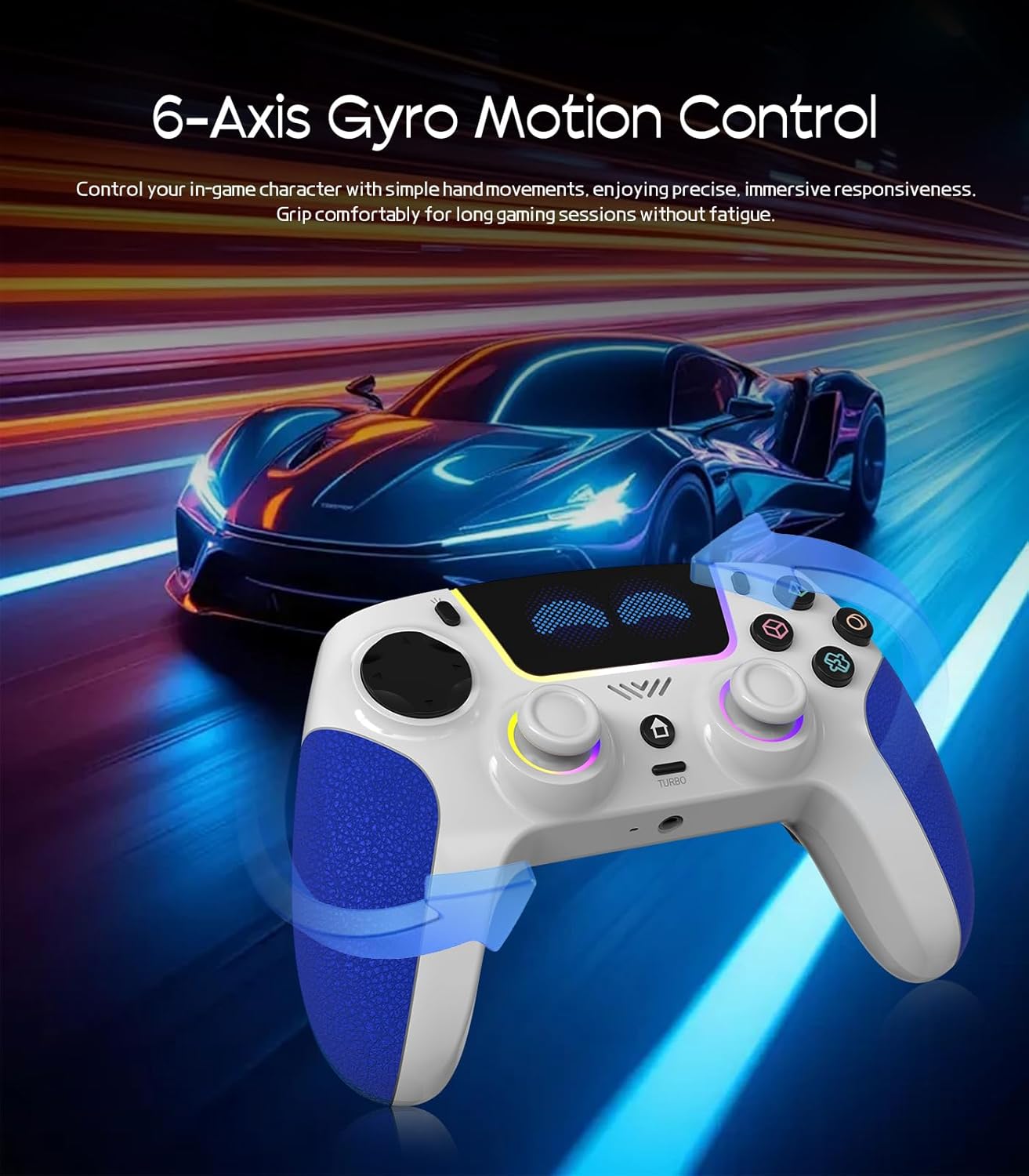 Sony DualSense Wireless Controller — PS5 Controller with Haptic Feedback