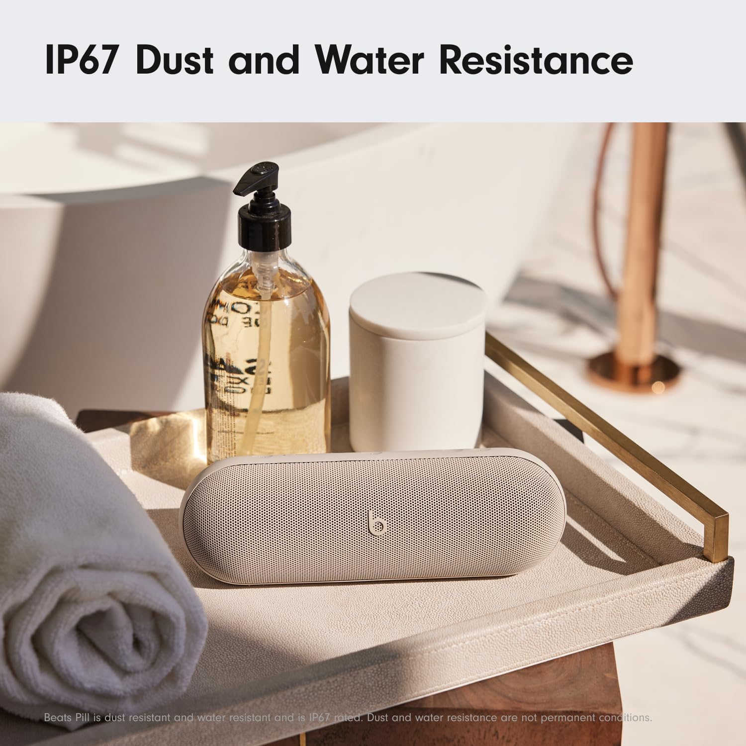 Beats Pill — Portable Bluetooth Speaker with 24-Hour Battery