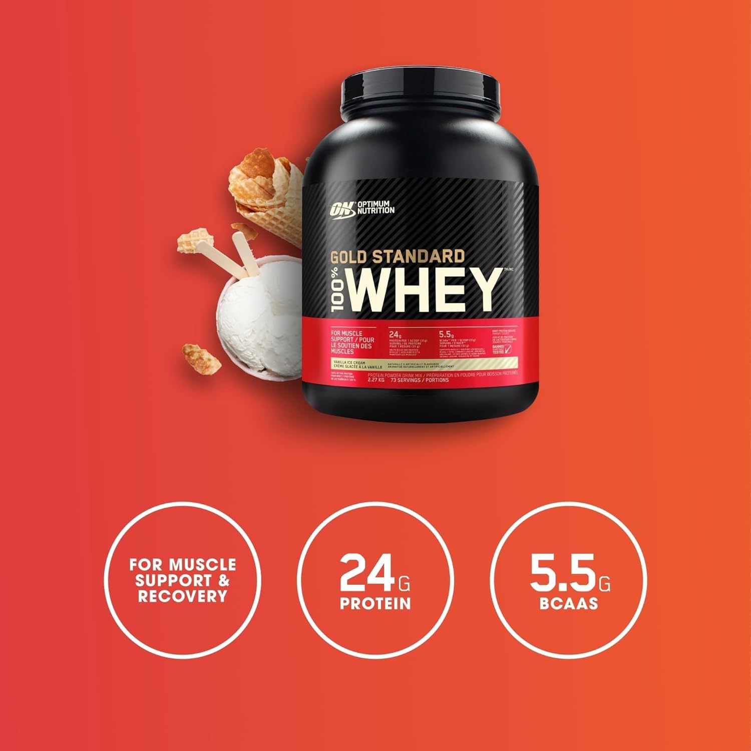 Optimum Nutrition Gold Standard 100% Whey Protein
