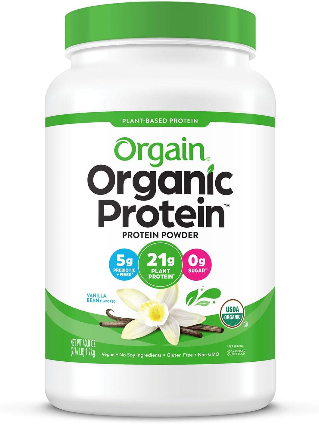 Orgain Organic Plant-Based Protein Powder