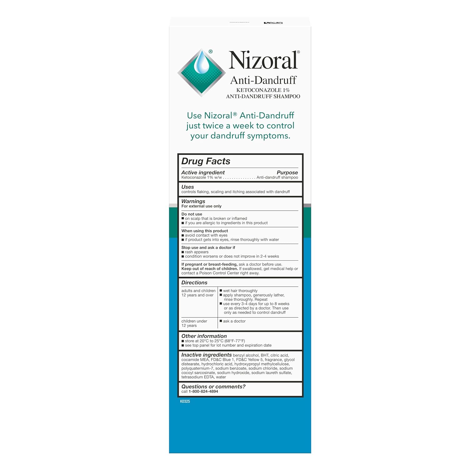 Nizoral A-D Anti-Dandruff Shampoo