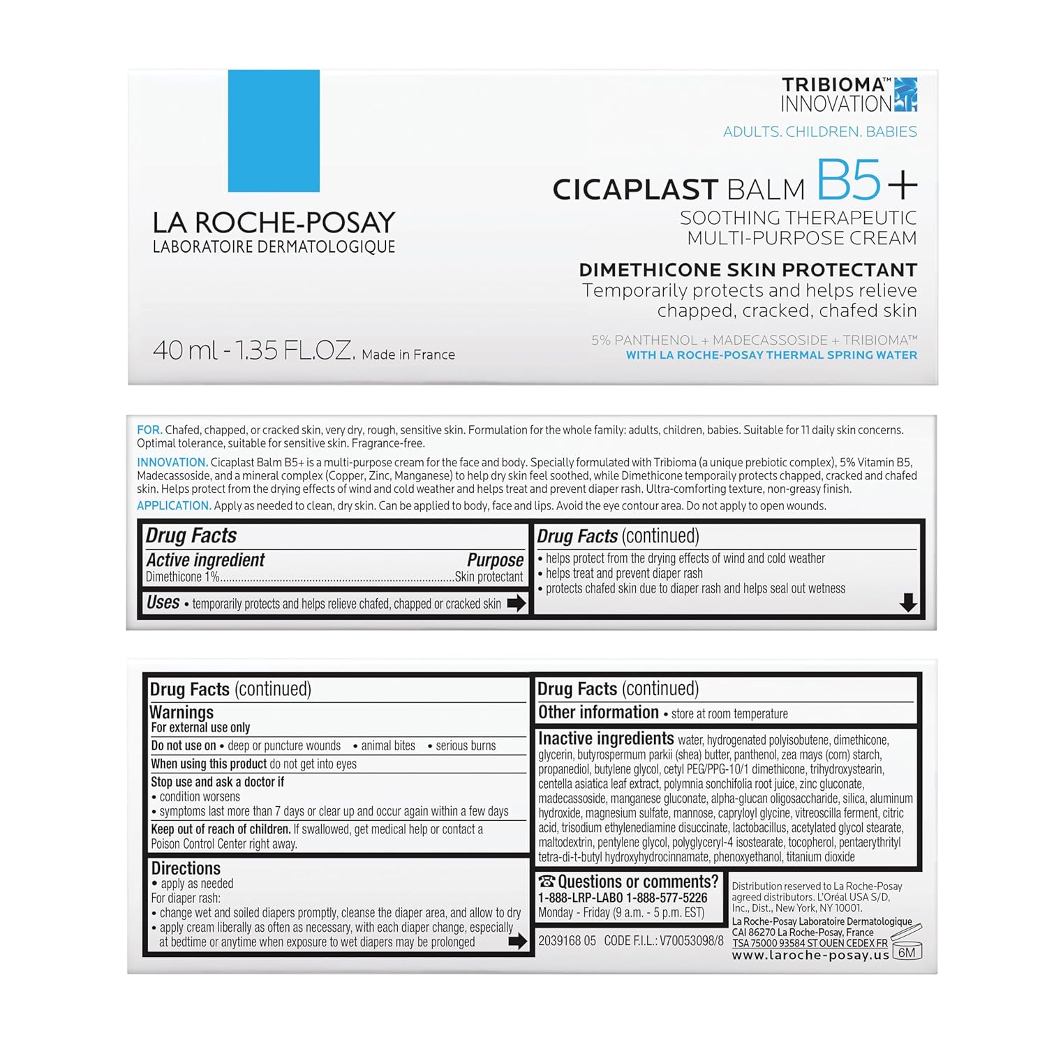 La Roche-Posay Cicaplast Baume B5 Soothing Balm