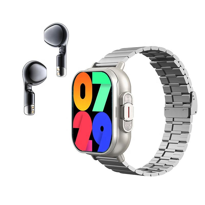 Smart Watch Earphone 2 In 1 Sports Fitness Bt Call 2in1 Smart Watch And Earphones