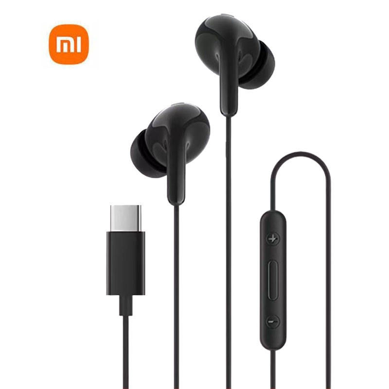Xiaomi Type C Earphones Wired USB C Earbuds With Microphone Digital Audio High Fidelity Stereo For Samsung Xiaomi