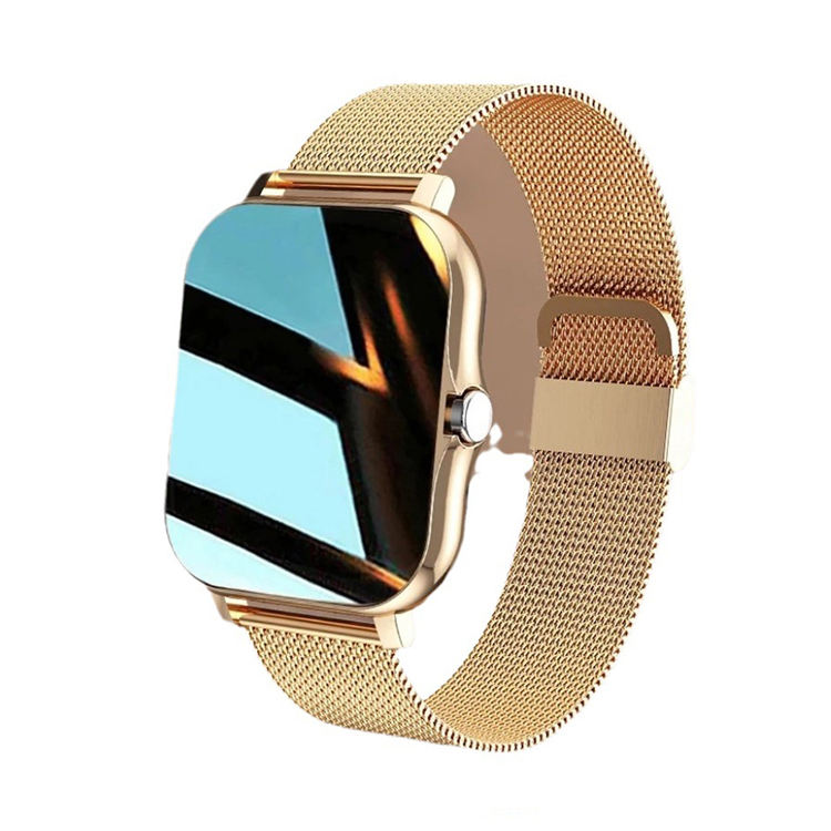 Fashion Top Rated Metal Smartwatch Women Men BT Calling IP67 Waterproof Sports Fitness Tracker Y13 Smart Watch
