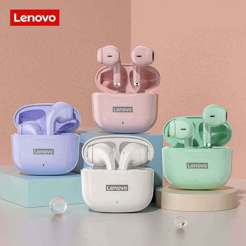Lenovo Wireless Earphone Headphones Tws Gaming Headset Thinkplus Auricular Inalambricos Lenovo Earbuds Original