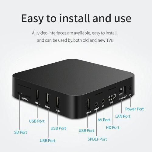 Smart TV BOX Android Dual WiFi 3D Youtube Media Player 4K Set Top Box