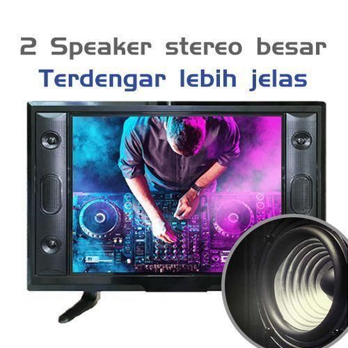24'' Digital D-LED TV + 1 Years Warranty - Black
