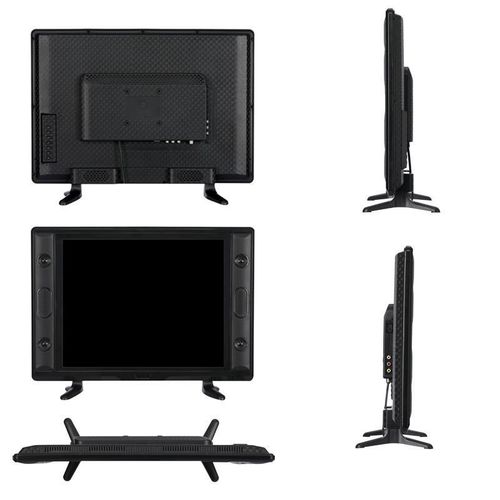 24'' Digital D-LED TV + 1 Years Warranty - Black