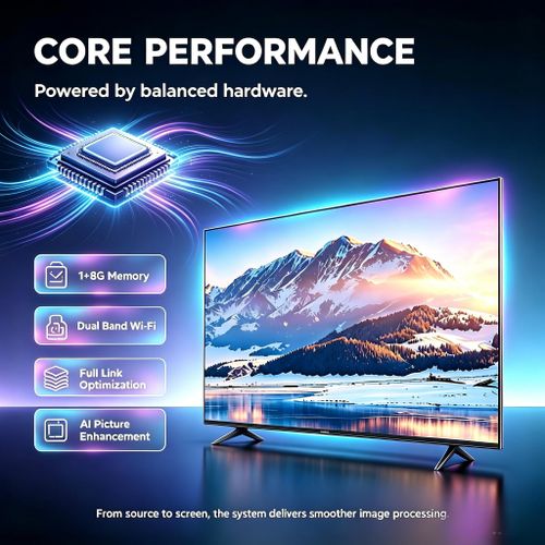 WEYON 50 Inch Android 14 LED TV WiFi HDMI USB YouTube Google Play