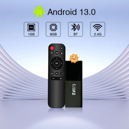 4K Ultra HD Android Smart TV Box, High-Speed ​​Streaming Media Player, Quad-Core Processor